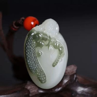 和田玉中的黑马——翠青料，你真的了解吗？